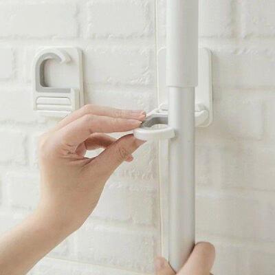 Mop Rack, Broom Booth, Mop Hook, Strong, Traceless and