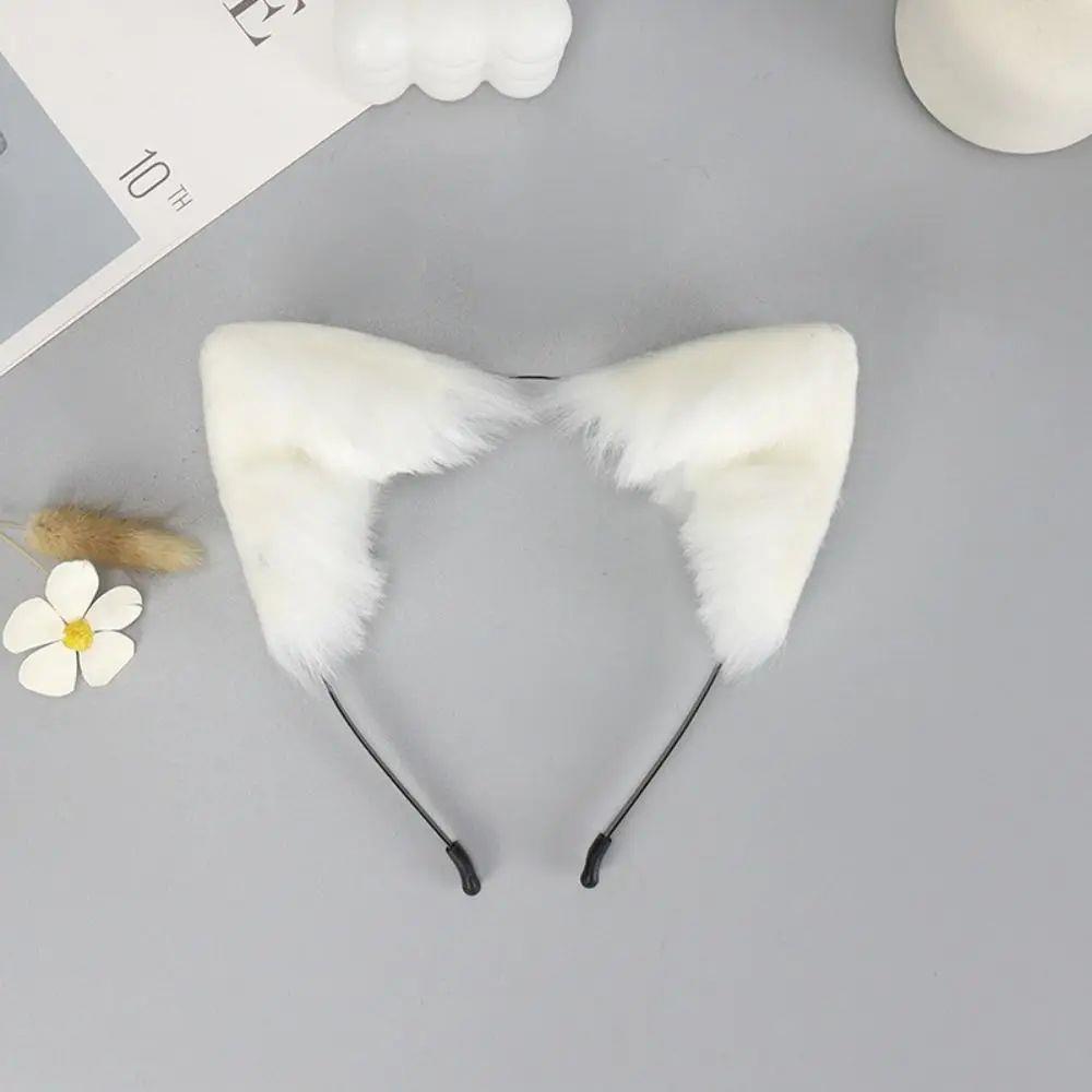 Animal Cute Plush Fox Cat Ears Gothic Headband Lolita Ears
