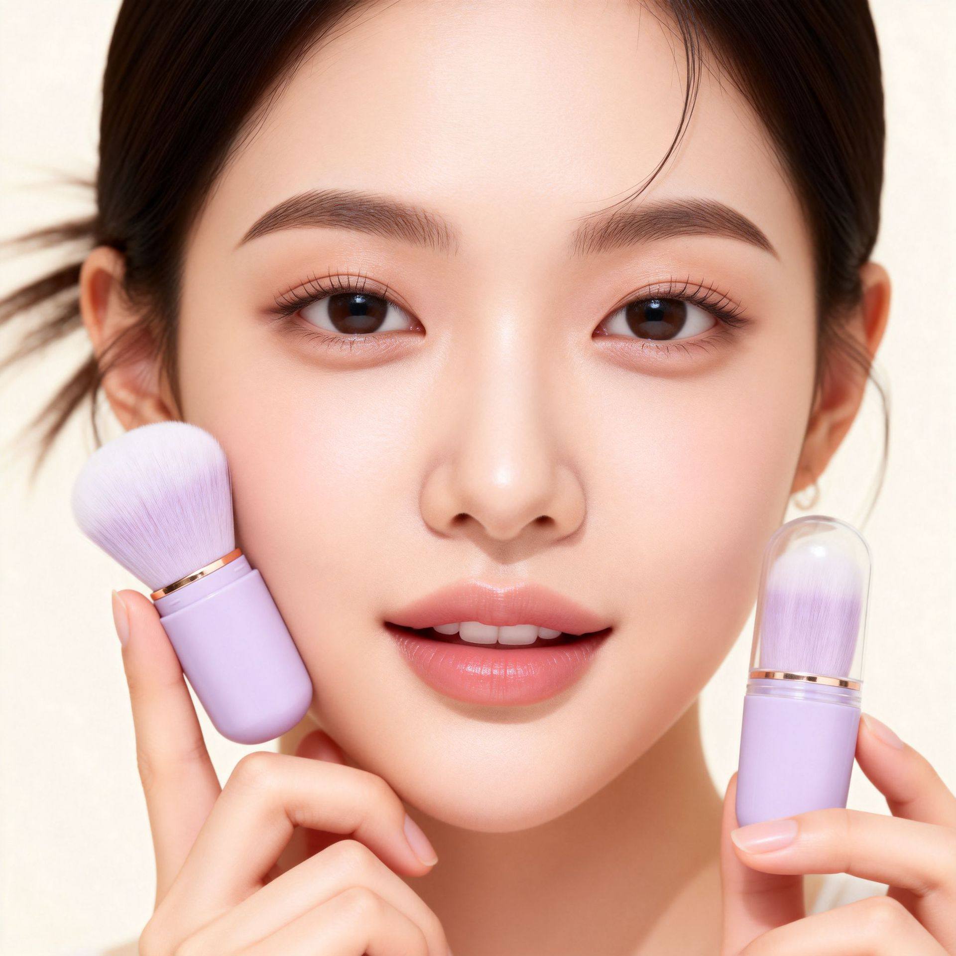 素姬莲新款单支化妆刷 伸缩式迷你胶囊刷 旅行便携散粉腮红化妆刷,彩妆/香水/美妆工具,化妆刷,淘宝优惠券,粉丝福利购,淘宝优惠卷