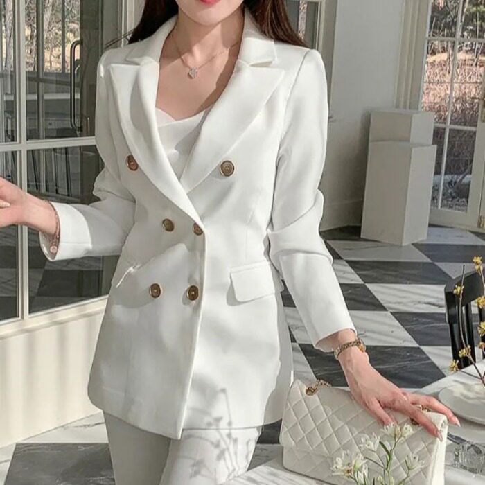 西装外套女士新款春秋时尚气质女神范经理工作服正装职业西服套装