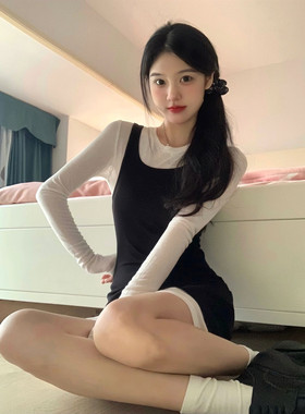 显瘦两件套裙装高级感秋冬