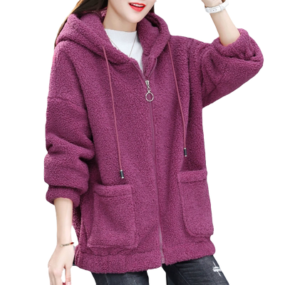 羊羔毛外套2024新款春秋