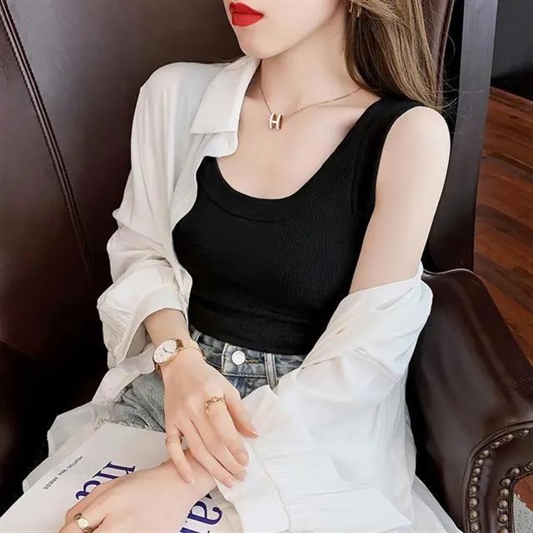 大码胖MM背心女内搭夏季
