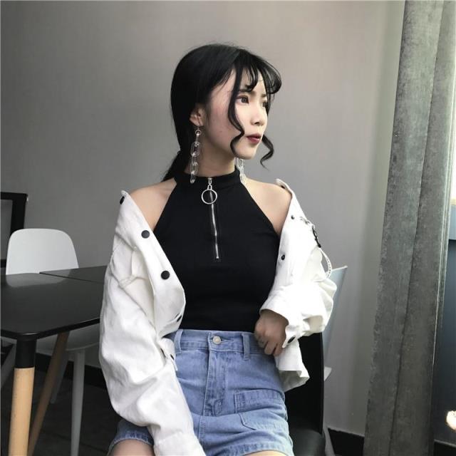 网红宽松外穿内搭mschf吊带背心