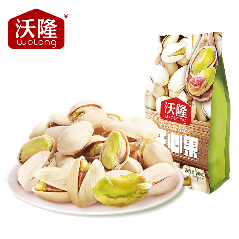 沃隆每日坚果500g/袋开心果原色无漂白营养健康零食干果