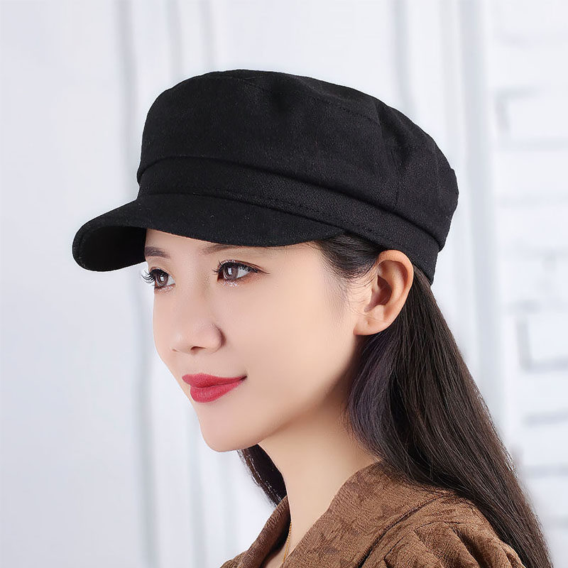 复古休闲经典贝雷帽秋冬男女款优雅平顶帽韩版简约气质羊毛呢子帽,服饰配件/皮带/帽子/围巾,帽子,淘宝优惠券,粉丝福利购,淘宝优惠卷