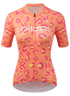 山地公路自行车骑行服夏季女款骑行短上衣透气速干骑行上衣