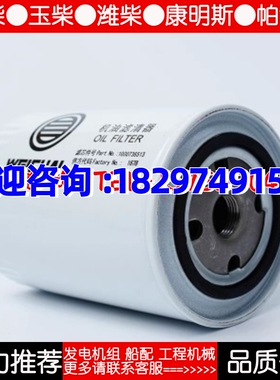 1000736513潍柴道依茨WP4WP6发动机机油滤清器滤芯原厂装机件