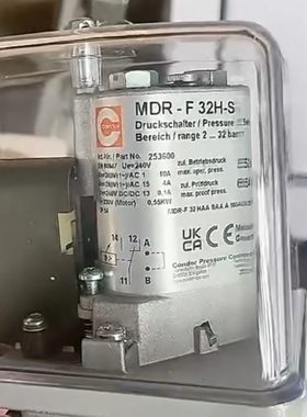 CONDOR MDR 4S/11 212614压力开关MDR-F 32H-S 253600