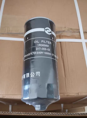 JX1023机油滤芯D17-002-02+B 上柴D6114 G128 C6121/SC11机油滤芯