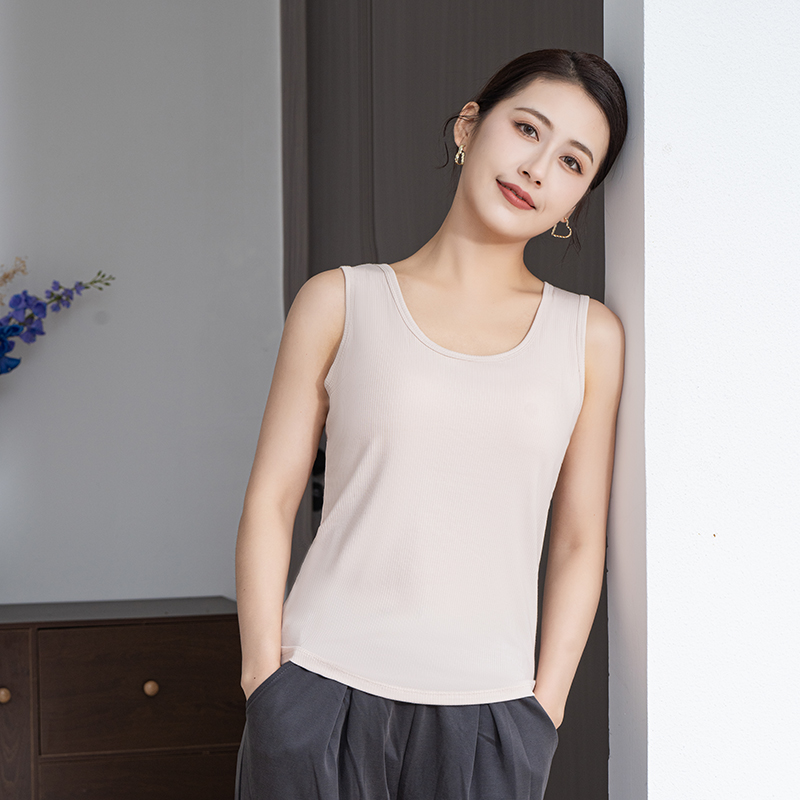纯棉背心女款2025新款夏季