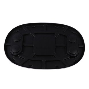 游艇升降桌椭圆形白色BS桌面改装 房车配件船用易拆卸内饰用品