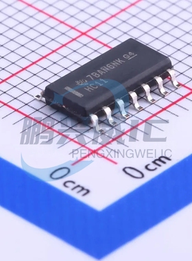 TI 原装正品 SN74HC11DR 丝印 HC11 SOP14 逻辑门 2V~6V 2uA