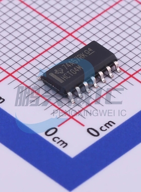 TI 原装正品 CD74HCT04M96 丝印 HCT04M SOP14 4.5V~5.5V 反相器