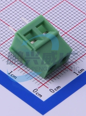 KF128-5.08-2P/3P-AA 螺钉式接线端子 间距5.08mm 直插绿色可拼接