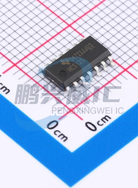 TI 原装正品 SN74HCS125DR 丝印 HCS125 SOP14 施密特触发器 三态
