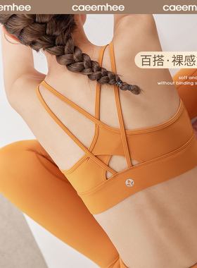 卡益专业瑜伽服女2026新款健身文胸运动内衣防震高级感普拉提背心