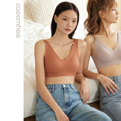卡益内衣女薄款无痕无尺码运动