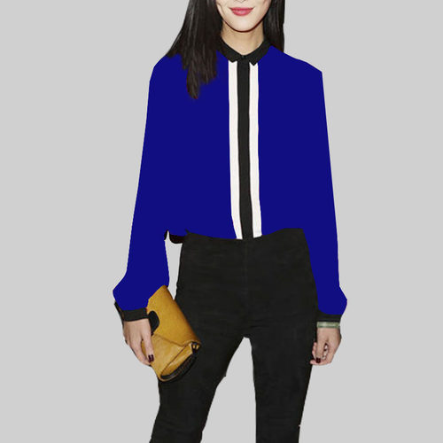 设计感小众洋气时尚衬衣女潮