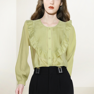法式上衣小众设计感小衫女潮
