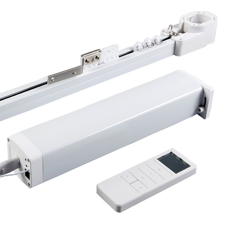 智能电动窗帘电机涂鸦zigbee窗帘华为鸿蒙静音遥控电机轨道全套件