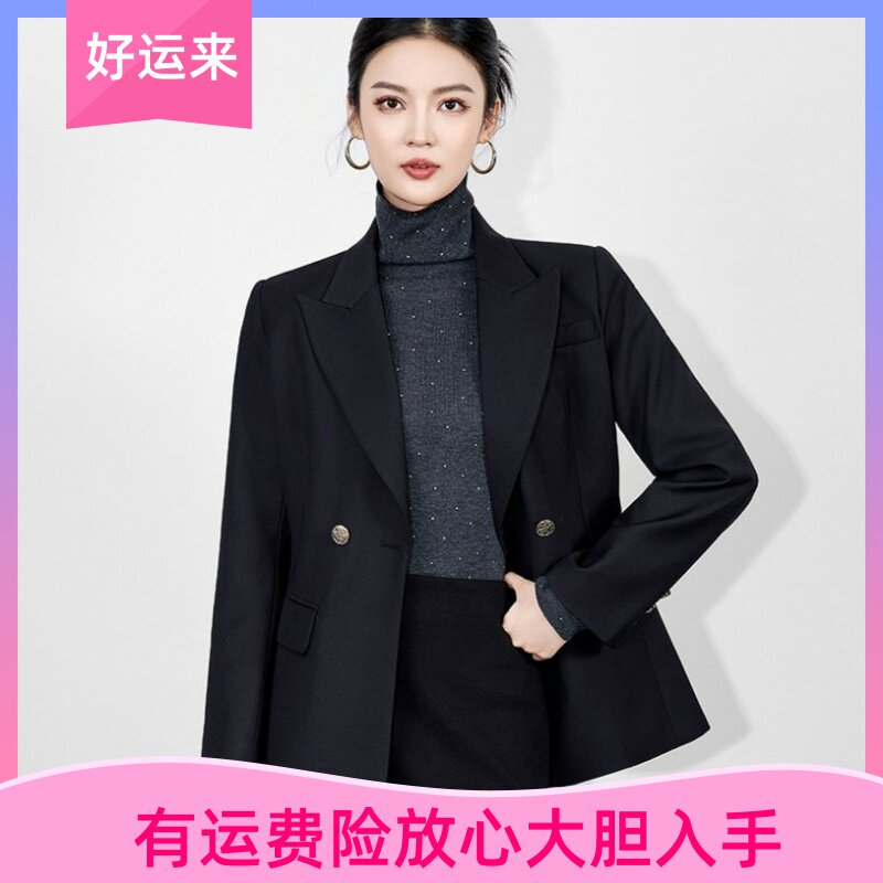 WLZD南油高货西装外套女职业商务工作服通勤收腰显瘦气质优雅上衣