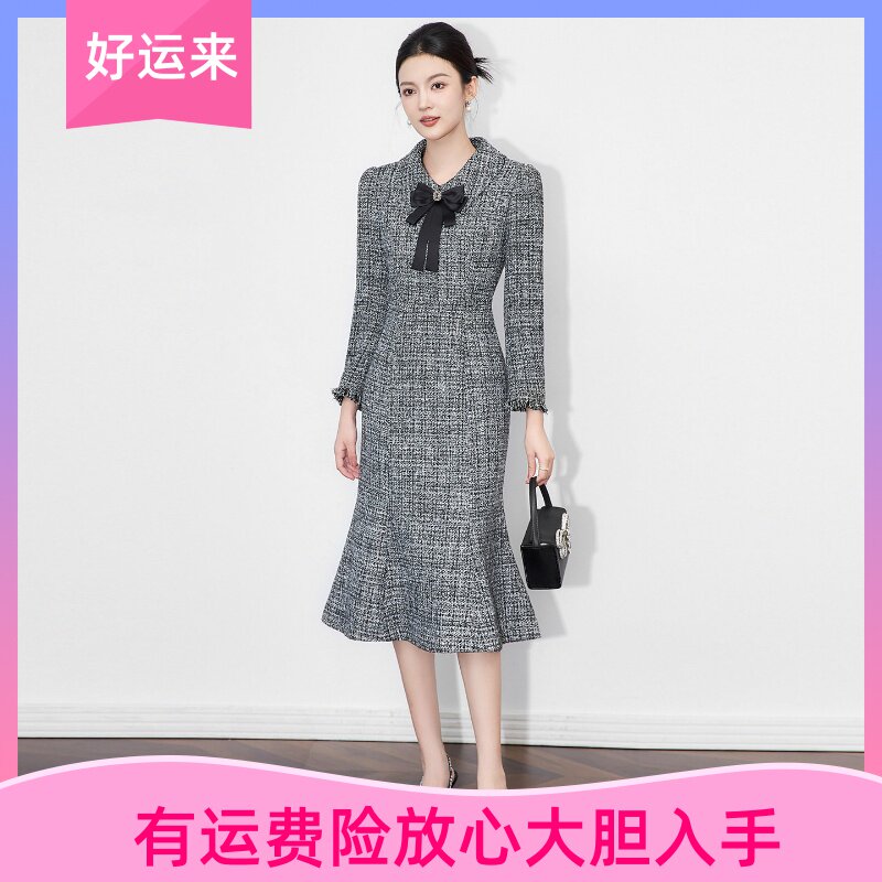 -轻奢精致名媛小香千金风粗花呢