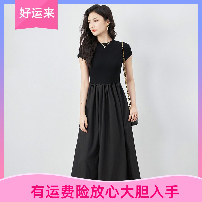 深圳南油夏新品弹力小个子连衣裙