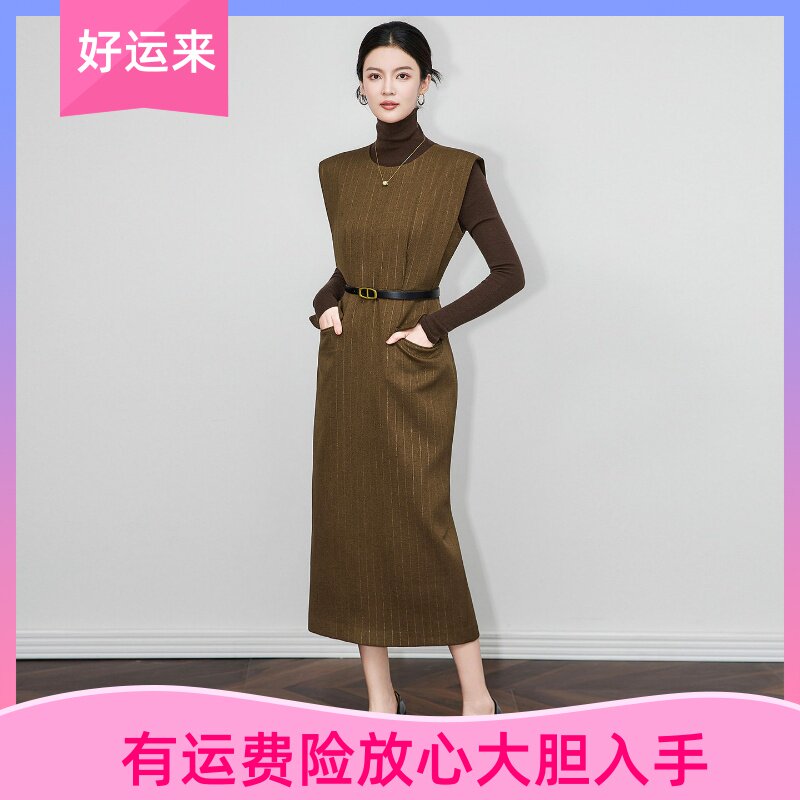 -南油轻奢高品女装通勤简约条纹