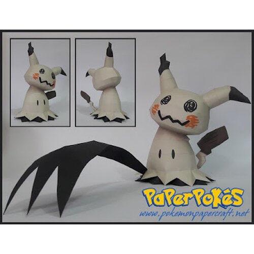 MIMIKYU - Happy Halloween谜拟丘纸模