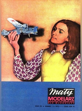 《Maly Modelarz》纸模型 DIY 1972年轰炸机LWS-1 Zubr