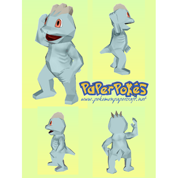 MACHOP腕力纸模型非塑料非金素纸质模型diy手工自己制作