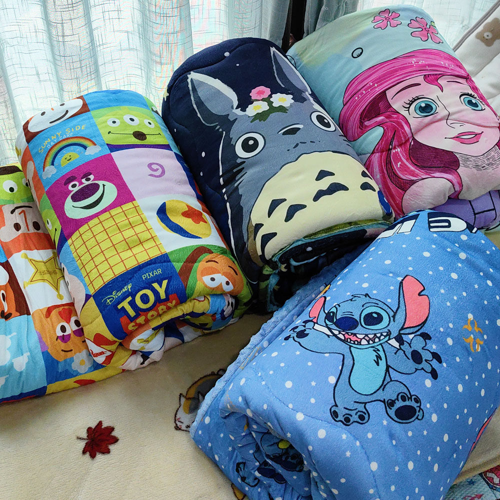 外贸卡通 美人鱼   史迪 玩总 冬被 厚被子 豆豆被  绒被  包邮,床上用品,化纤被,淘宝优惠券,粉丝福利购,淘宝优惠卷