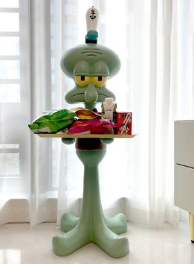 大章鱼托盘眼镜落地超大摆件巨型一米网红手办开业送礼客厅置物架
