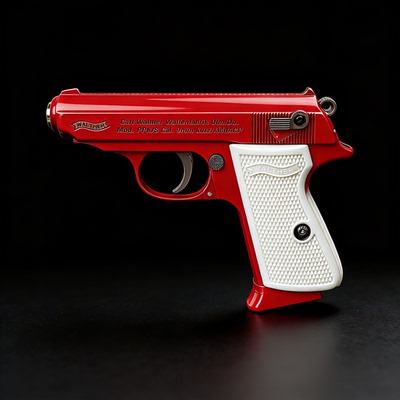 PPK007瓦尔特合金合规模型快速拆装影视道具男孩玩具礼物不可发射