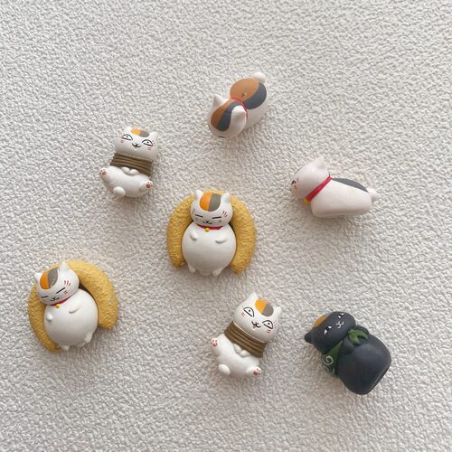 猫老师夏目友人帐日本动漫周边可爱卖萌手机链挂绳挂件日单散货 - 封面