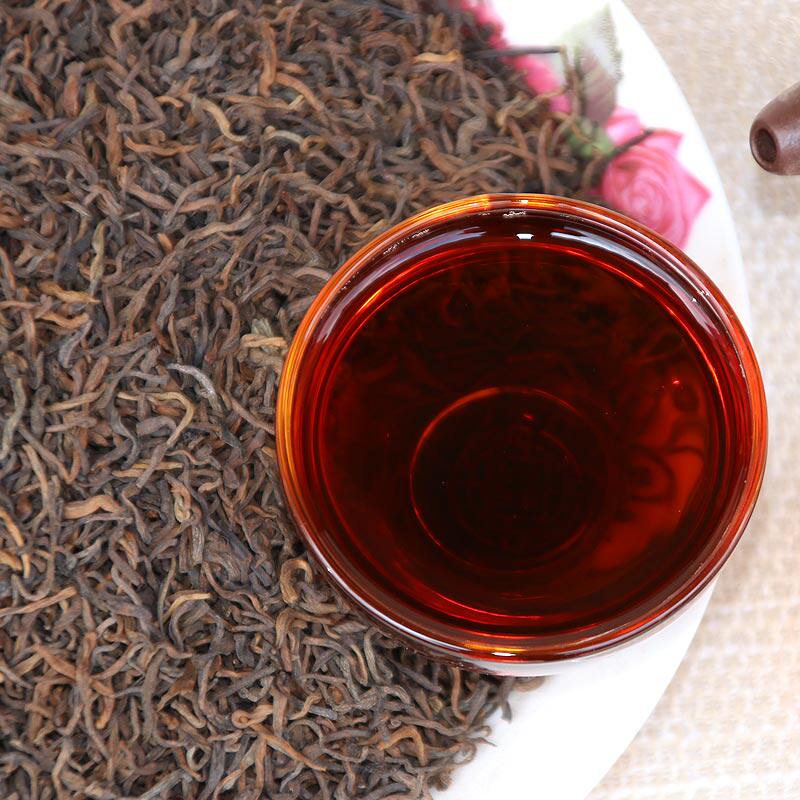 君点茶叶云南勐海金针1号普洱熟茶散茶特级古树普洱金芽500克袋装