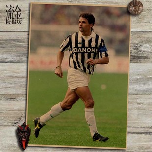 罗伯特 巴乔海报 复古文艺牛皮纸画 挂画 壁画 画芯