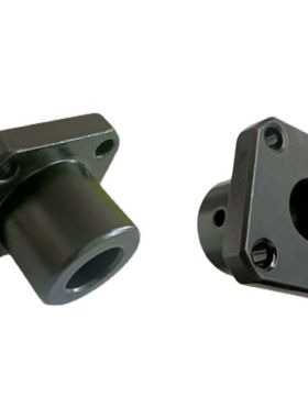 直销替代STHSBN8 10 20 30 40 50 加厚止动螺丝型导向轴支座45钢