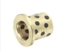 替MPFZU15/12/10/8/6/16/20/25/30薄壁型石墨无油衬套铜合金带肩