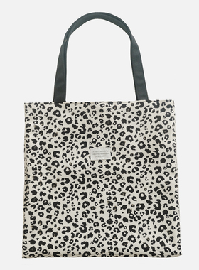 氧气种子oxygen seed品牌女包ins日韩豹纹布包实用通勤休闲单肩包