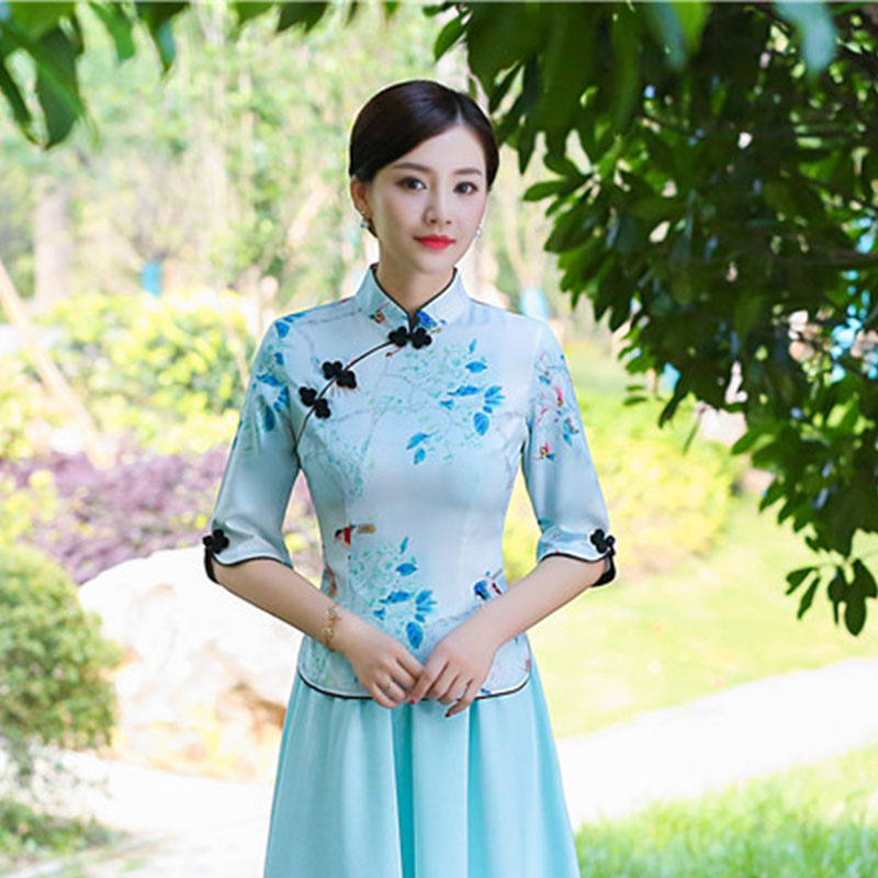 中国风女装上衣夏装