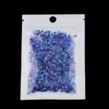 Смешанные прозрачные матовые стеклянные бусины ручной работы, ожерелье с кисточками, серьги, DIY