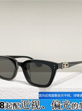 新款INS网红风太阳眼镜男女通用XOXO嘻哈风板材方形小框遮阳墨镜