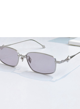 新款方框太阳眼镜男女通用SAGA时尚遮阳墨镜防紫外线小框