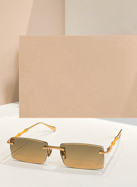 新款方框太阳眼镜男女通用140时尚遮阳墨镜防紫外线潮酷小框