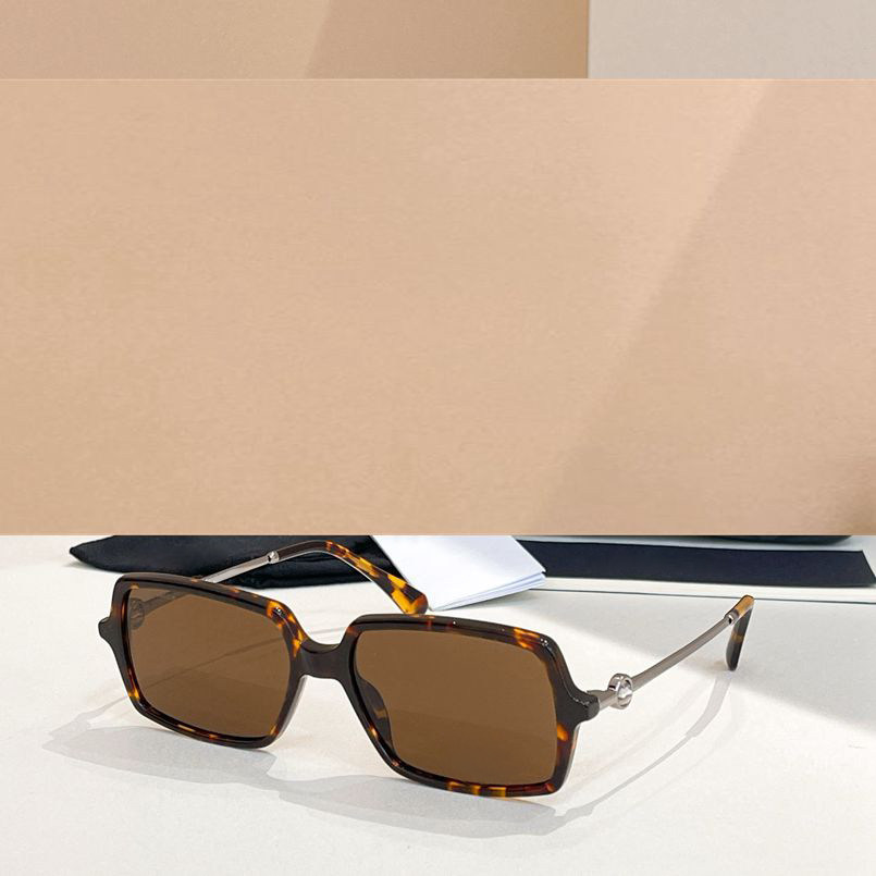 方形小框太阳眼镜男女通用3487时尚夏季旅行遮阳墨镜防紫外线玳瑁