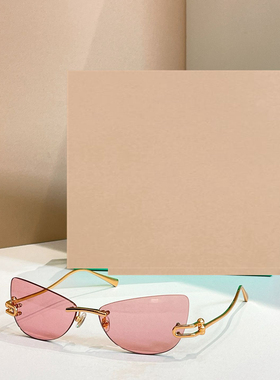 时尚网红风男女款遮阳太阳镜显瘦