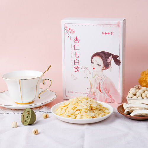 黍香世家杏仁七白饮300g袋装
