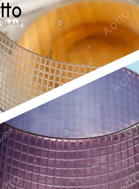 彩色玻璃花瓶家居客厅干花插花水培花装饰几何形花瓶软装搭配摆件